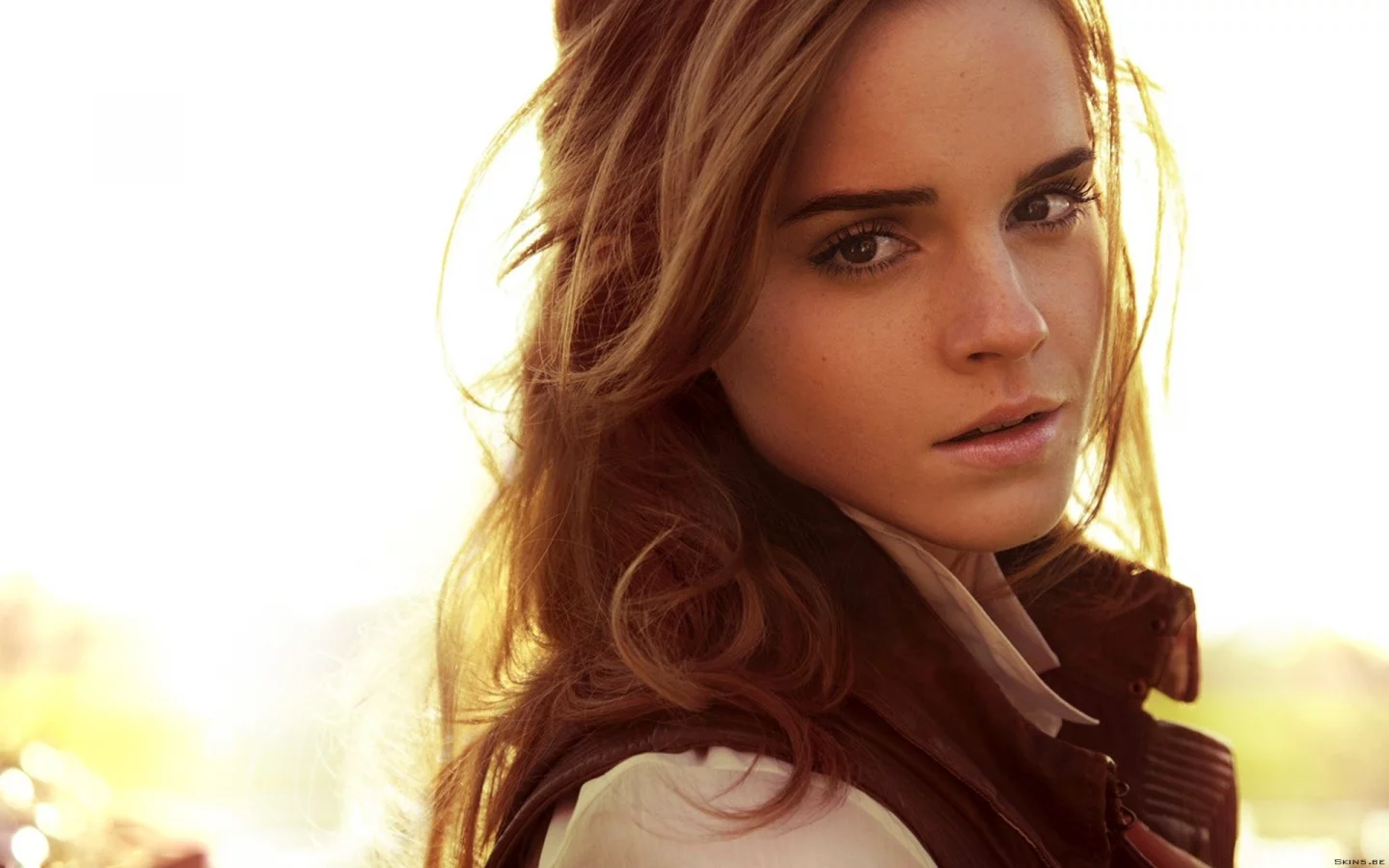 эмма уотсон, шотенка, рубашка, emma watson