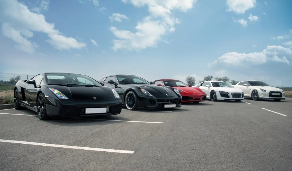 Lamborghini, Ferrari, Hamman, Ferrari, Audi, Nissan