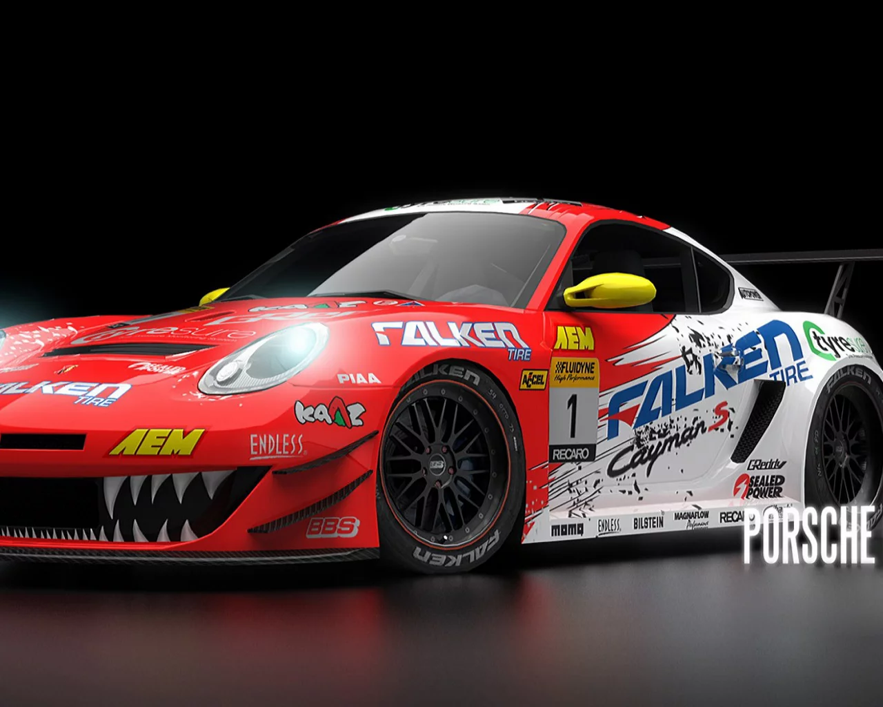 Фон, черный, машина, Porsche Cayman, игра, NFS World