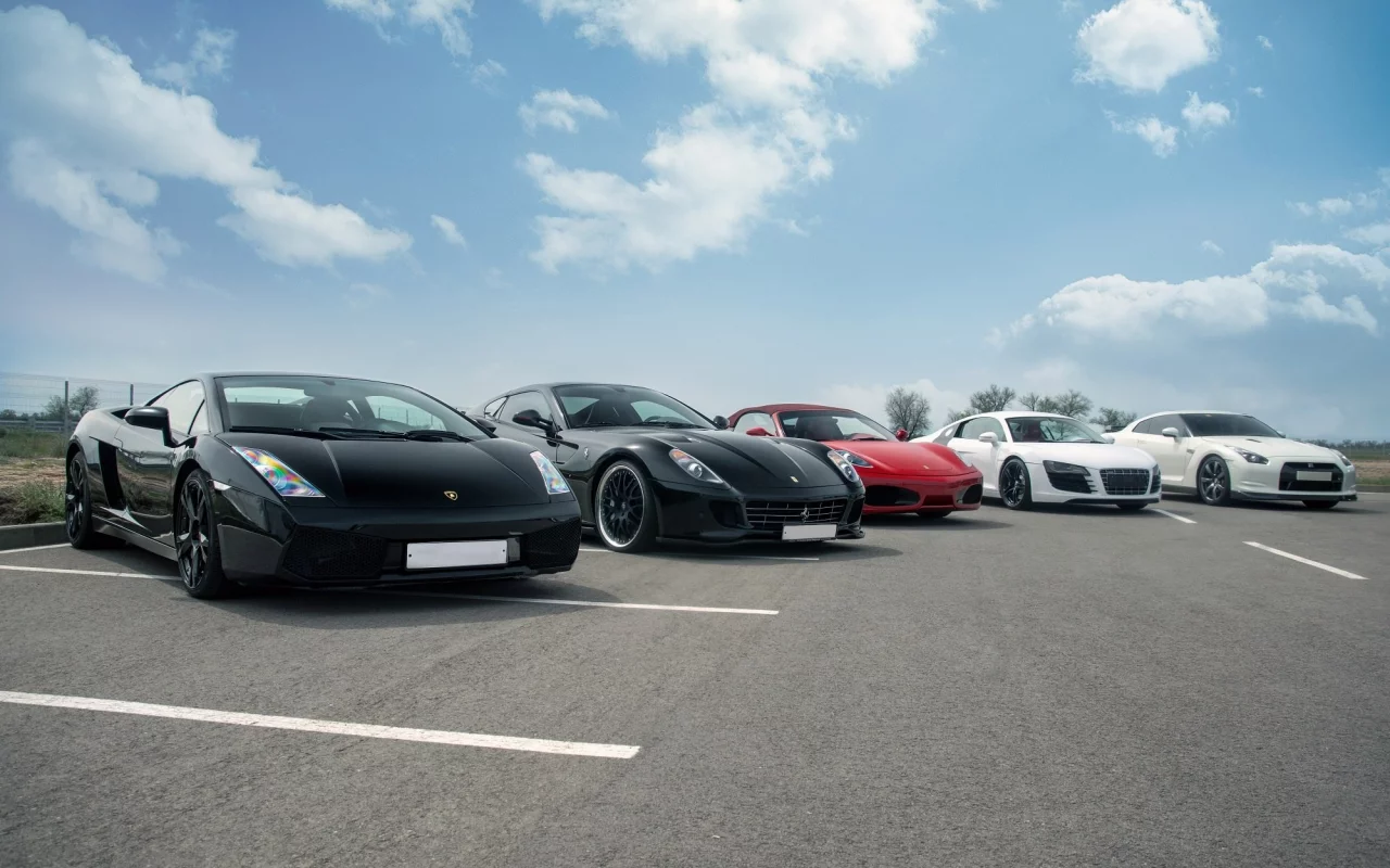 Lamborghini, Ferrari, Hamman, Ferrari, Audi, Nissan
