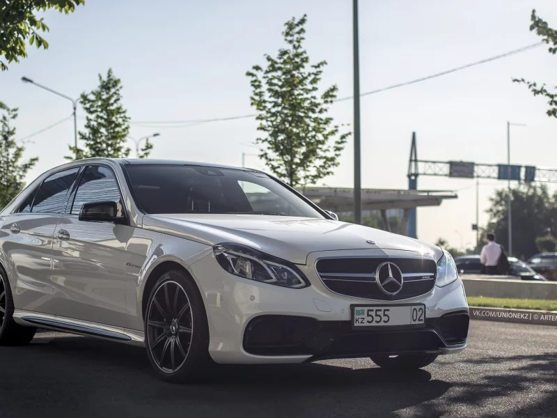 Mercedes E63 AMG W212, Almaty
