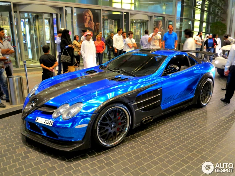 спорткар, тюнинг, Mercedes-Benz Hamann SLR McLaren Volcano 1