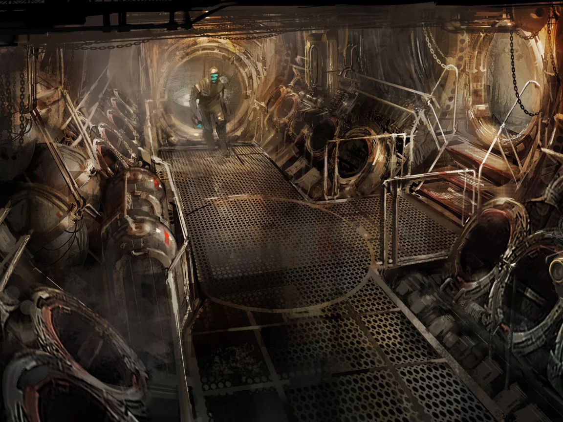 electronic arts, арт, dead space 3, visceral games, мёртвый космос