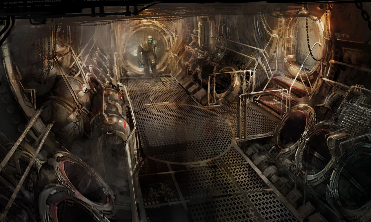 electronic arts, арт, dead space 3, visceral games, мёртвый космос