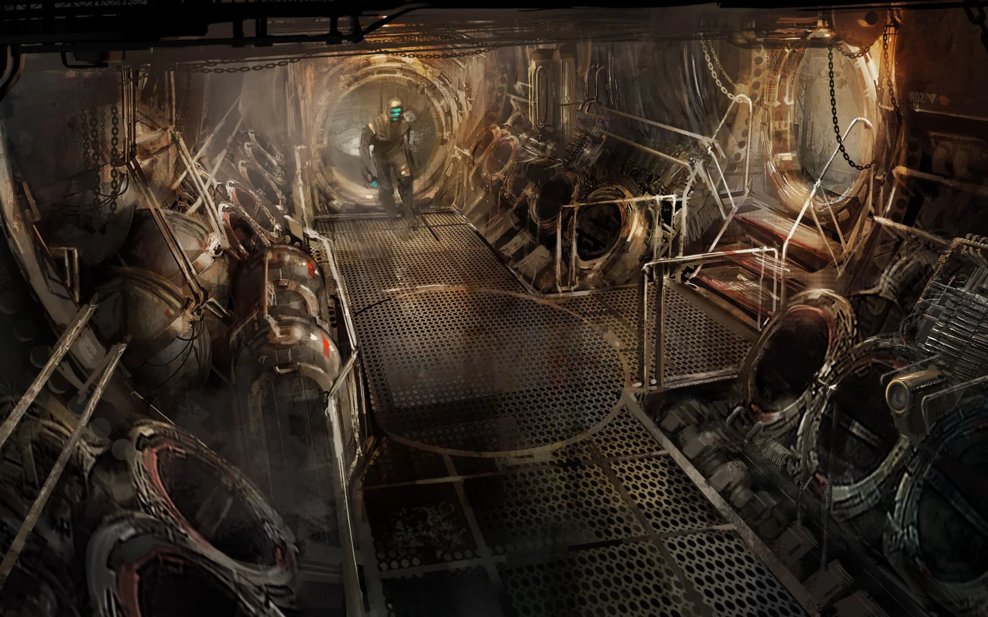 electronic arts, арт, dead space 3, visceral games, мёртвый космос