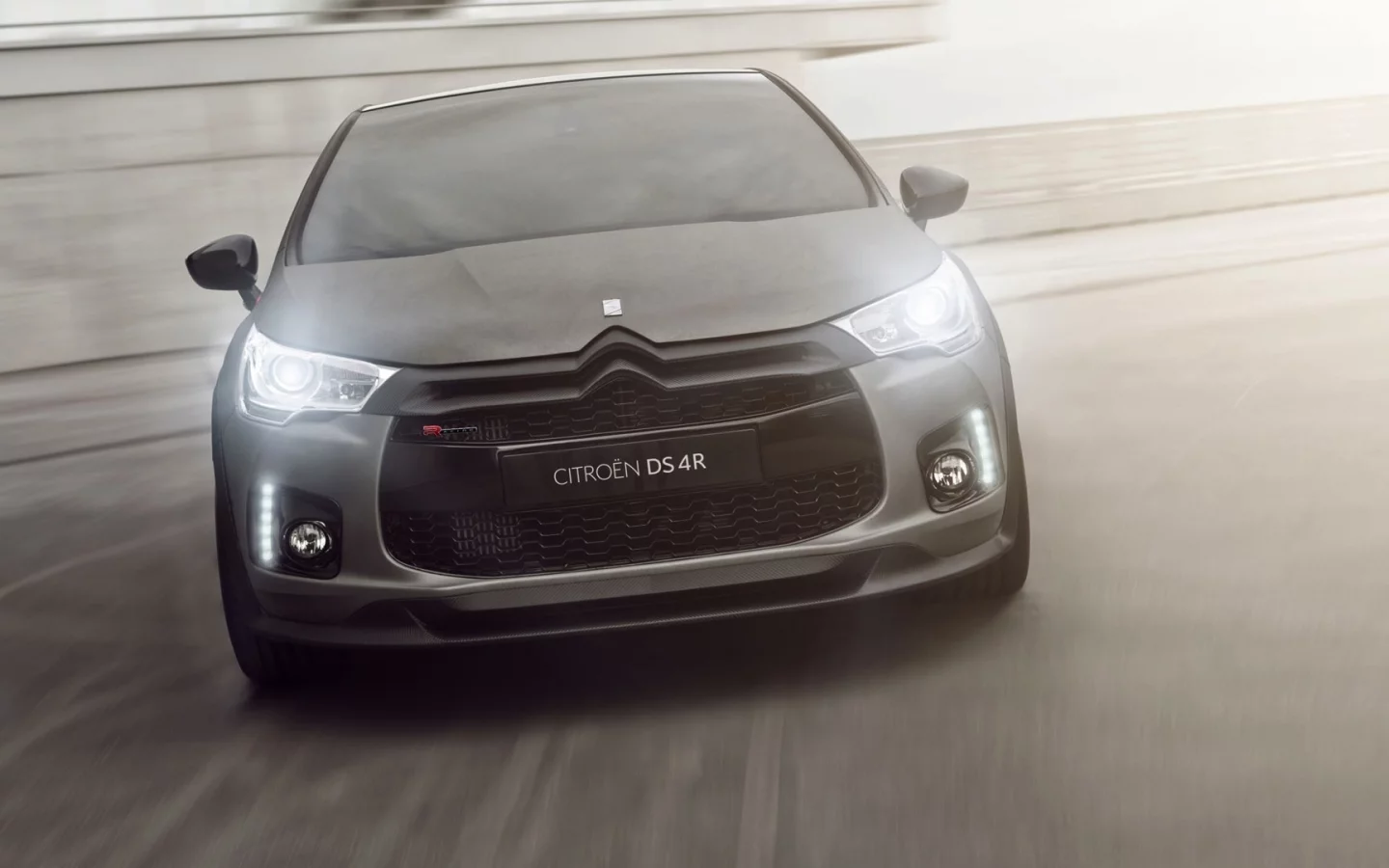 citroen, concept, капот, фары