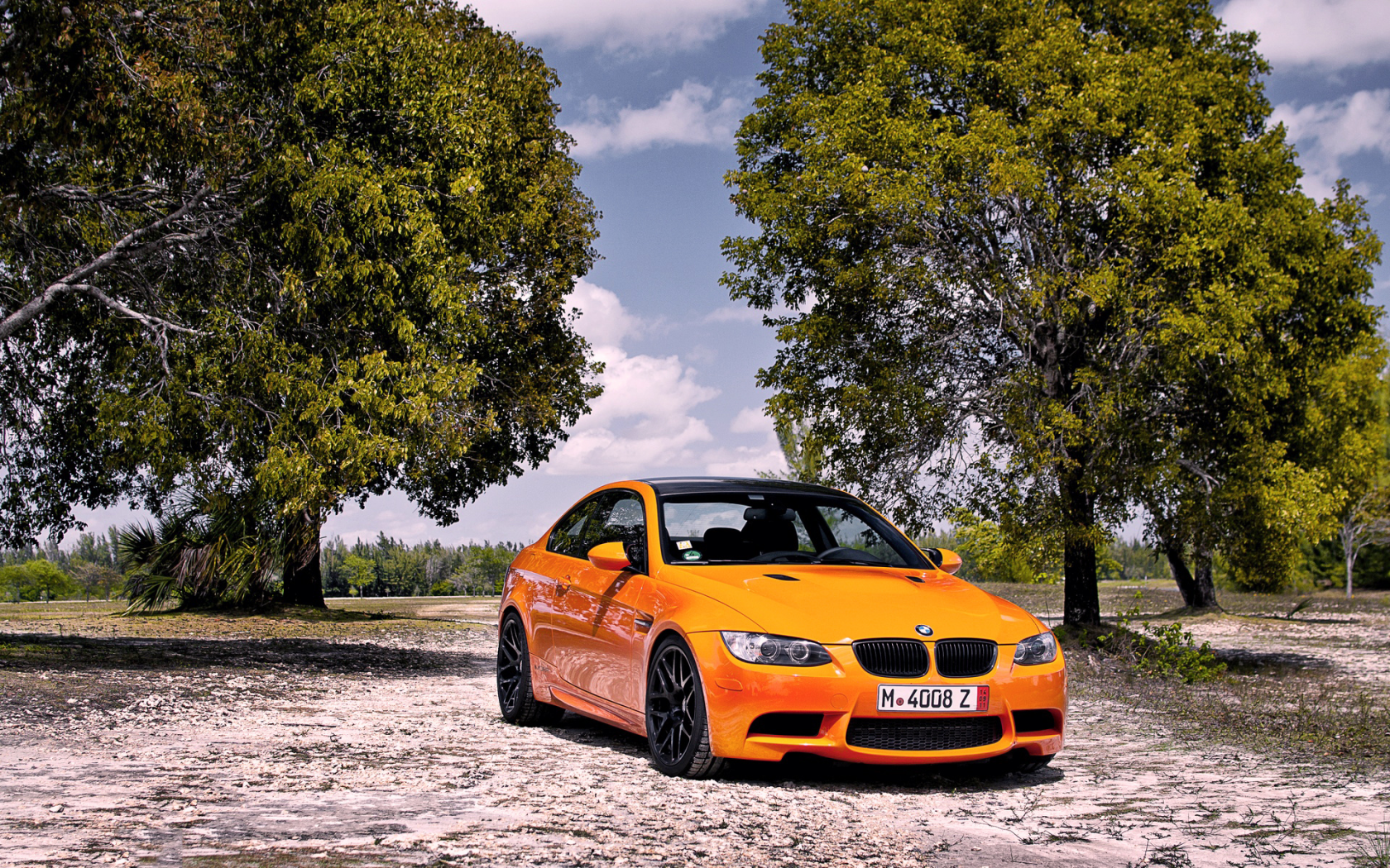 BMW m3 e92 Orange