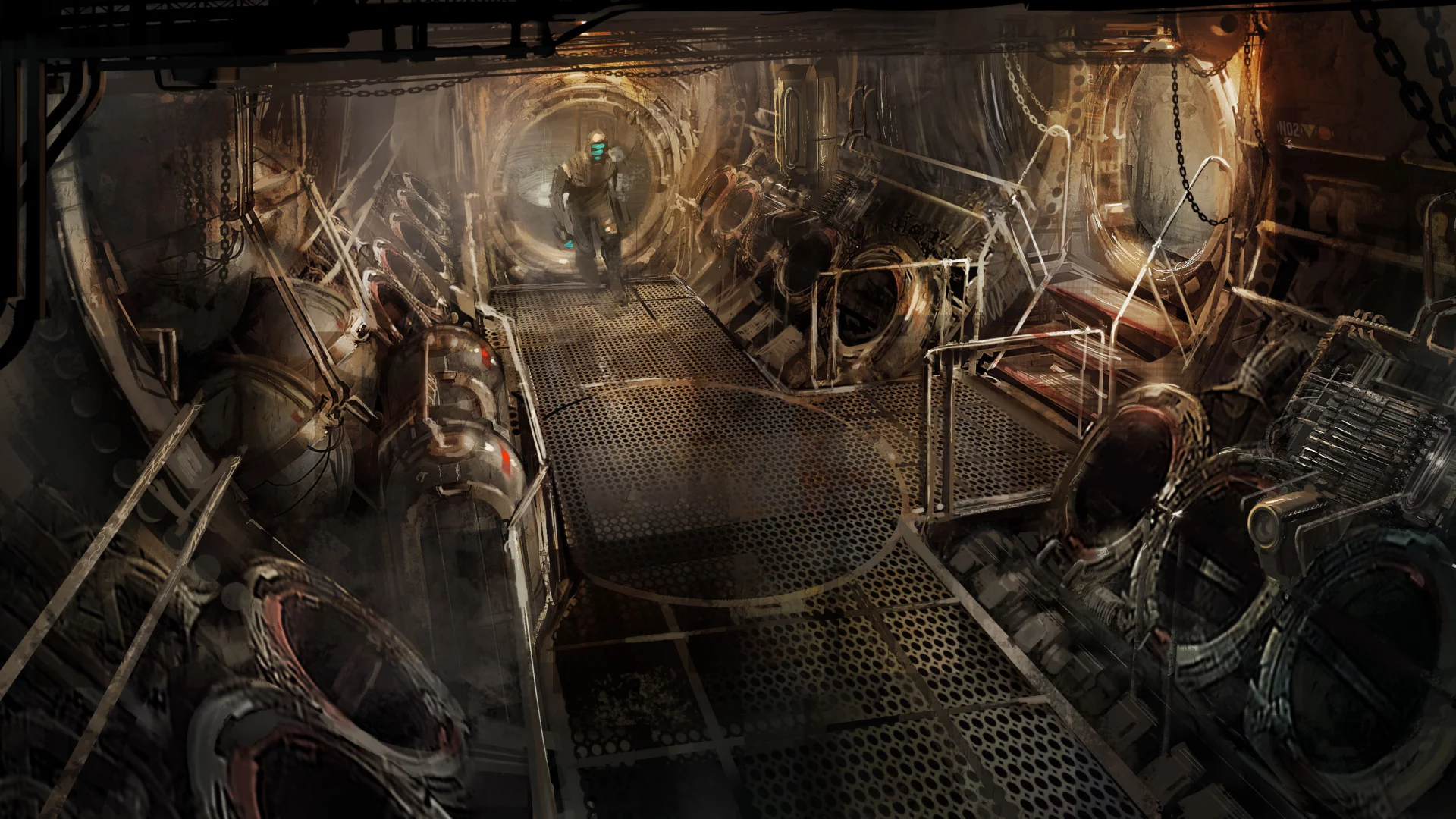 electronic arts, арт, dead space 3, visceral games, мёртвый космос