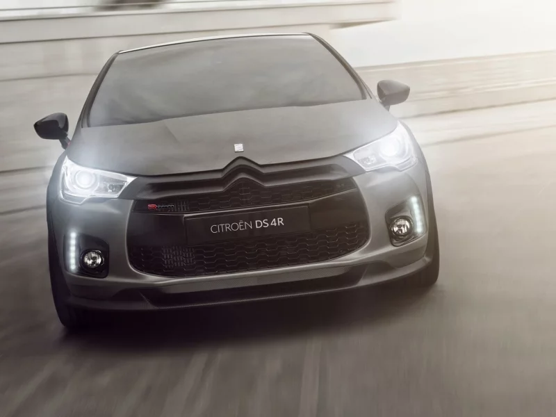 citroen, concept, капот, фары