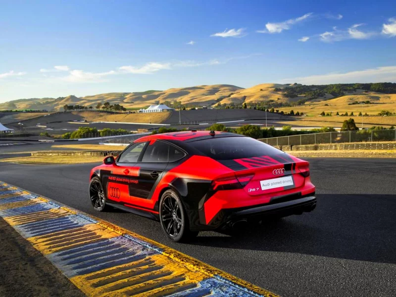 авто, тюнинг, Audi RS7, горы, дорога