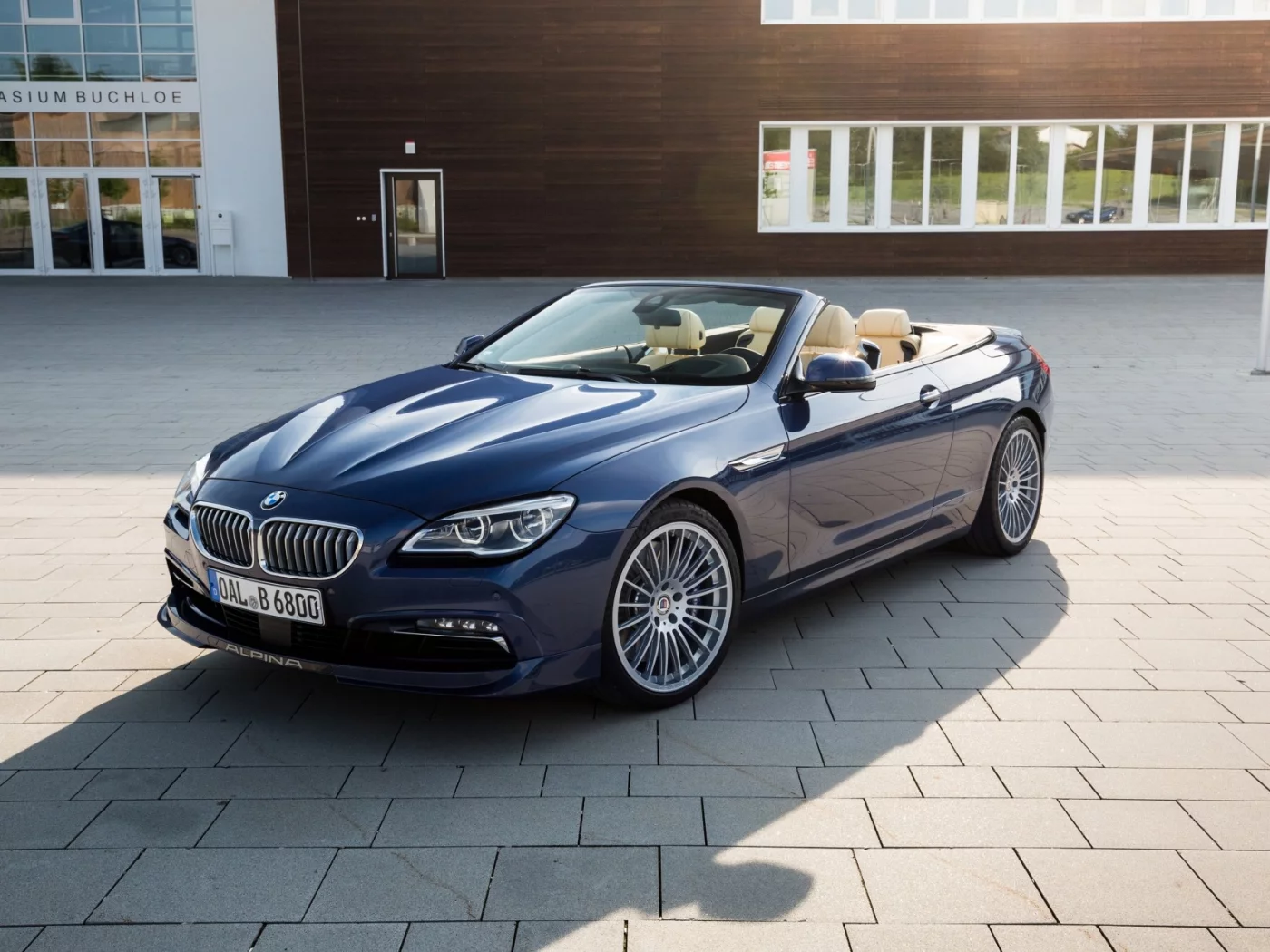Площадка, здание, авто, BMW-Alpina-B6-Bi-Turbo.