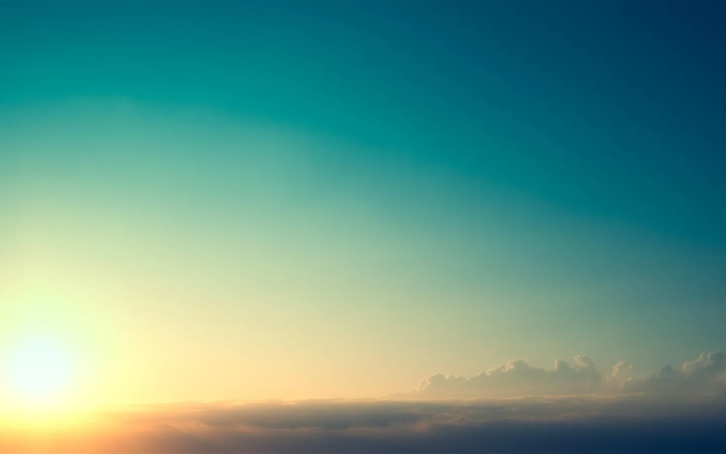 sunset, пейзаж, облака, закат, солнце, небо