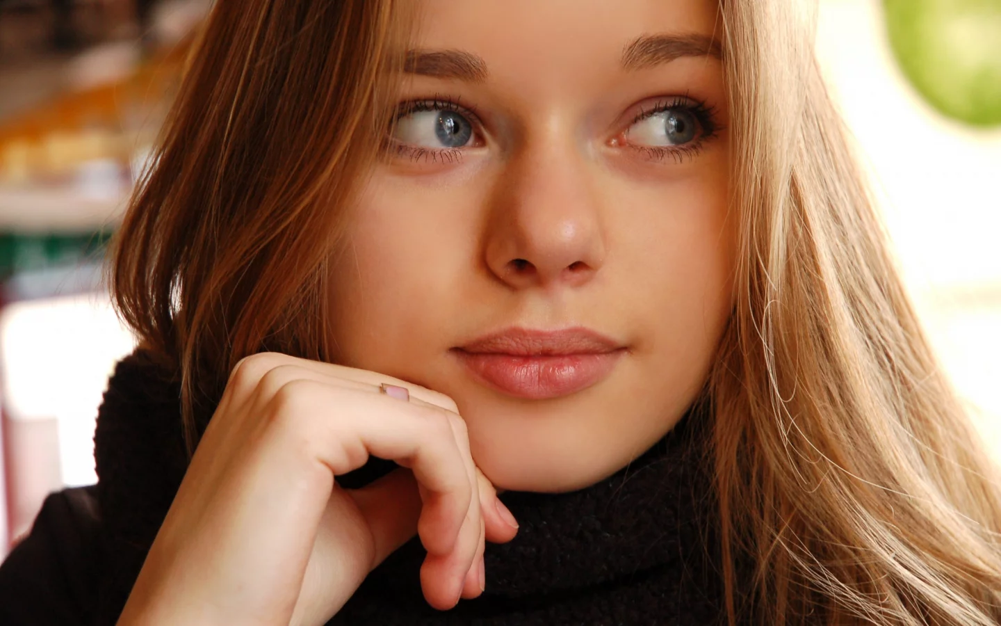 Milena D, Тая Карпенко, девушка, милая, лицо, портрет, взгляд, губки
