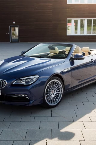 Площадка, здание, авто, BMW-Alpina-B6-Bi-Turbo.