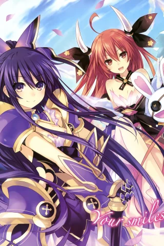 tsunako, арт, date a live, девушки, рандеву с жизнью, аниме