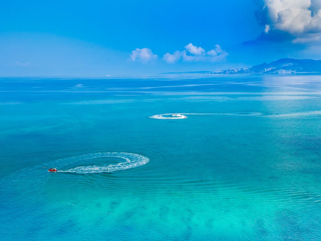 люди, море