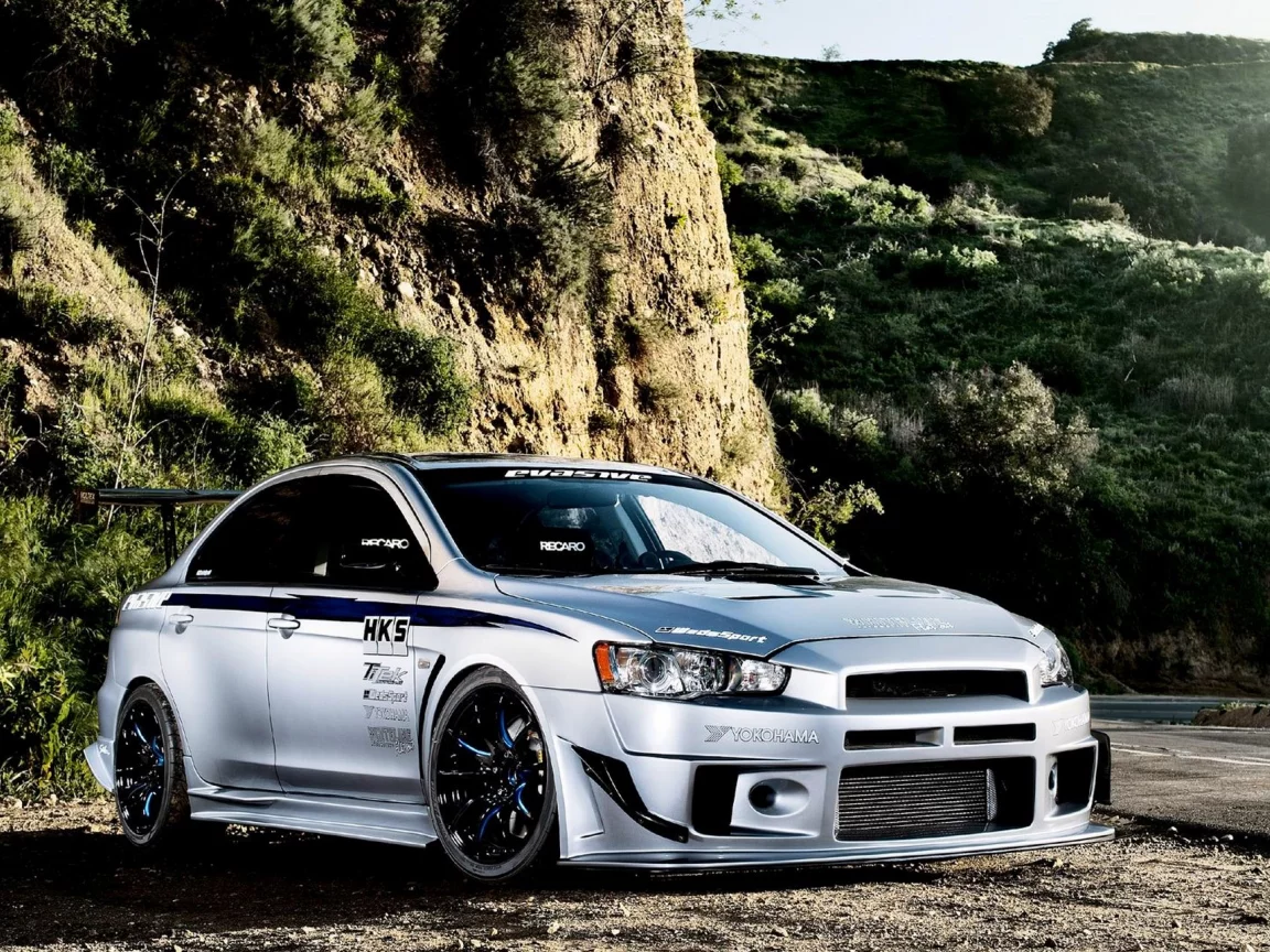 авто, тюнинг, Mitsubishi Lancer Evolution X