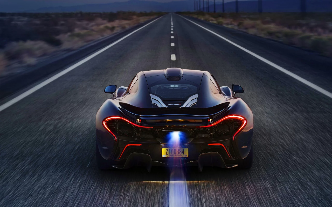 Mclaren, P1, (2014), Road, Background