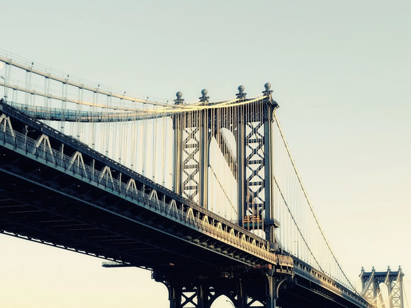 Golden, Bridge, Manhattan