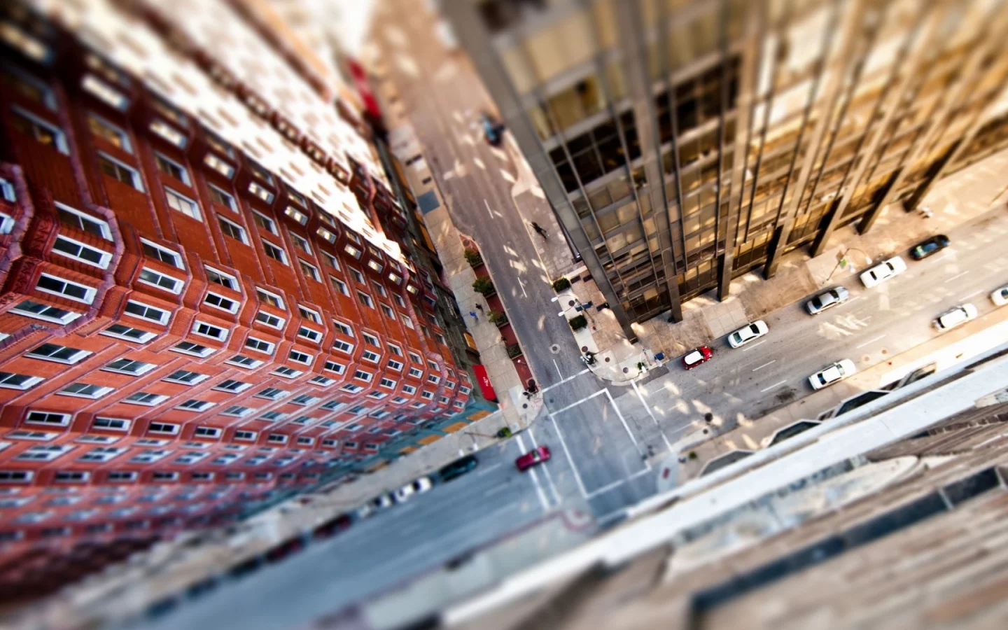 New-York, Building, Street, Tilt-Shift