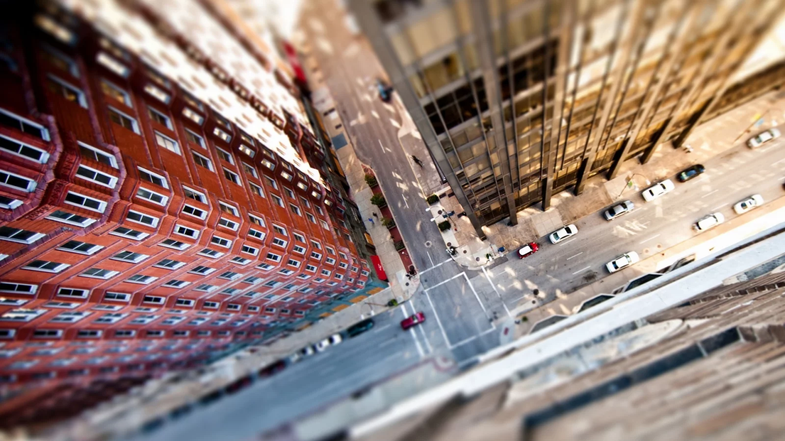 New-York, Building, Street, Tilt-Shift