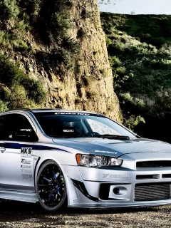 авто, тюнинг, Mitsubishi Lancer Evolution X