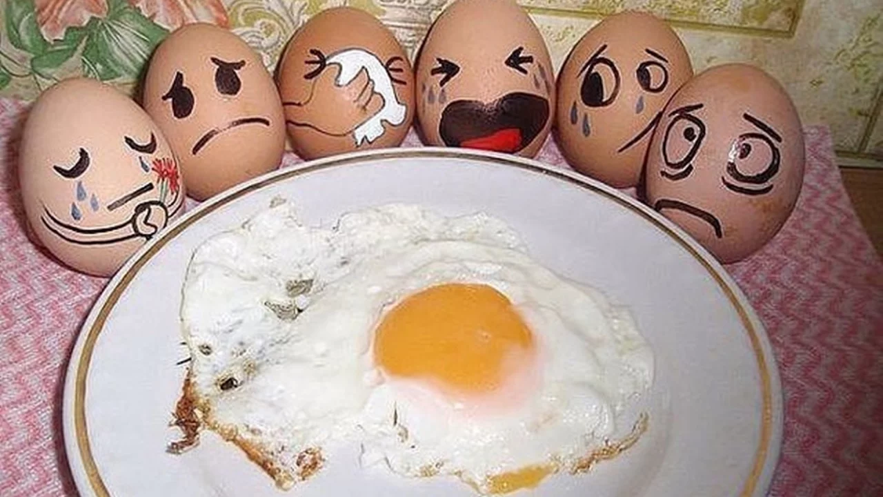 креативчик, яйца, яишня, поминки