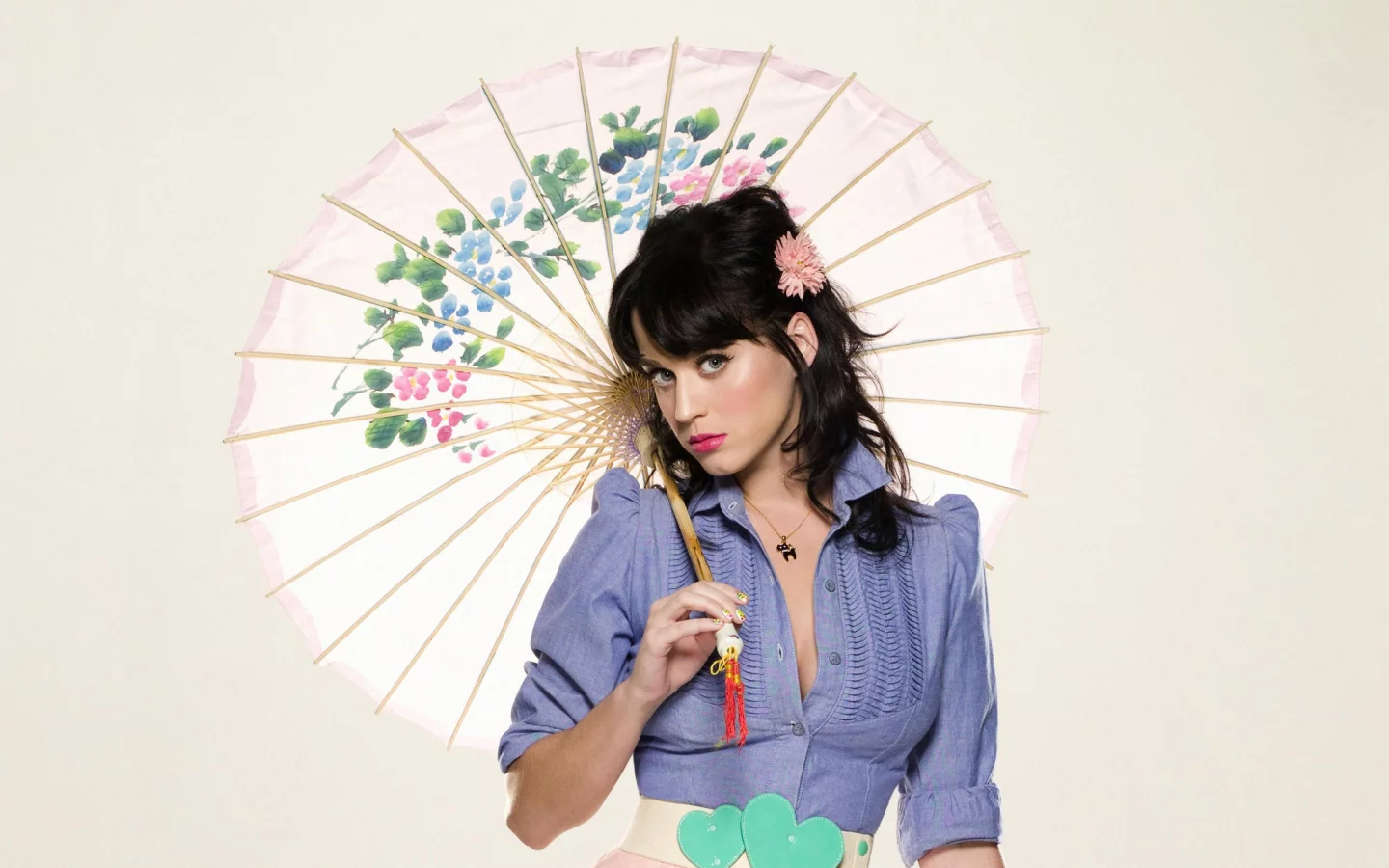 зонтик, певица, katy perry, кэти перри, девушка