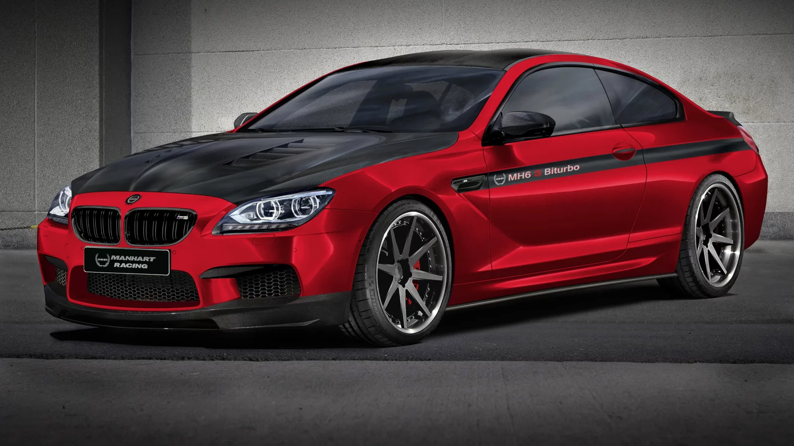 tuning, 6 series, авто, бмв, тюнинг, купе, manhart racing, car, bmw m6