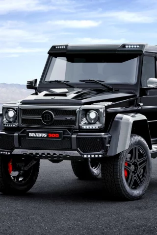 авто, тюнинг, Brabus Mercedes G 500 4x4