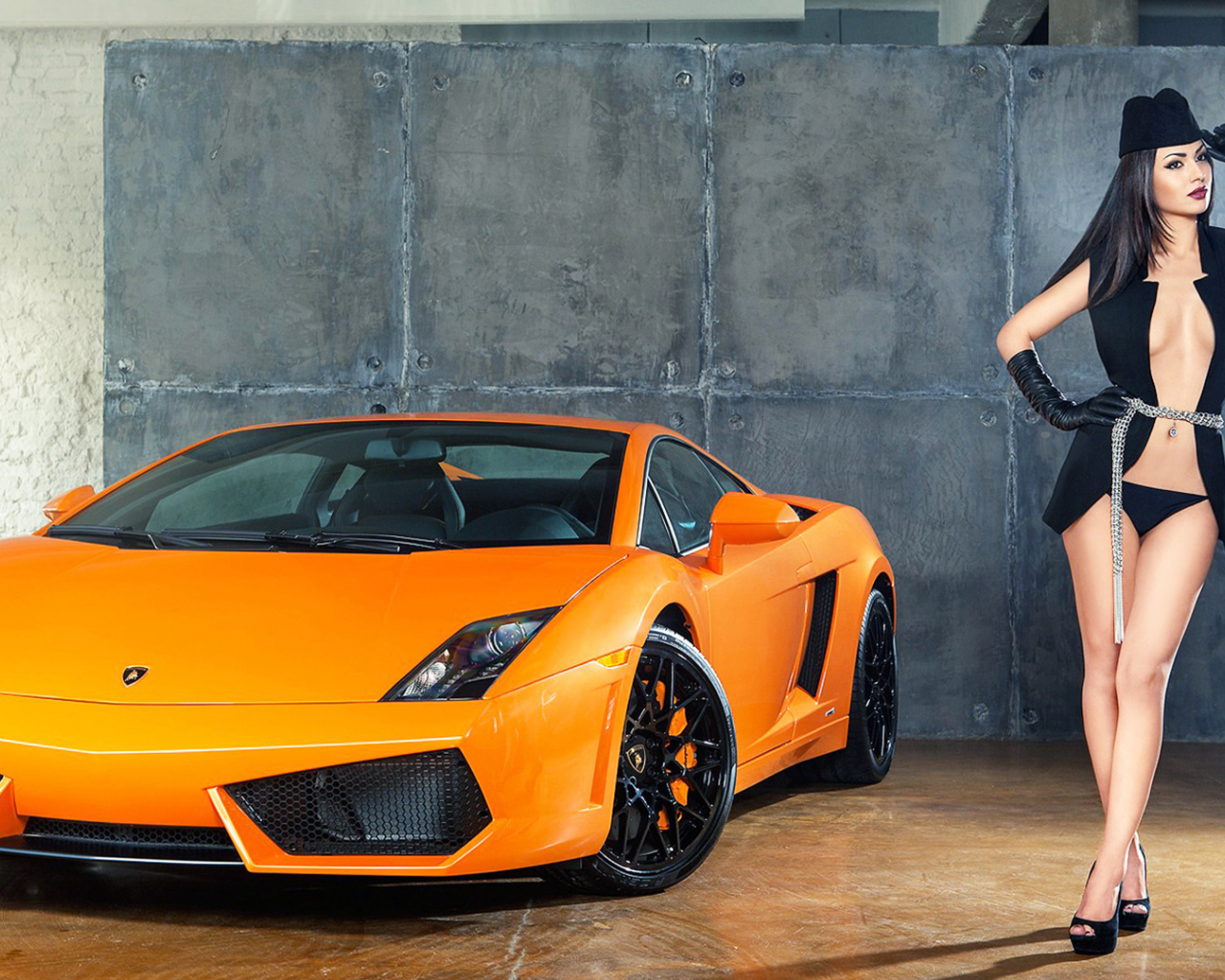 Ashley Slaton Lamborghini