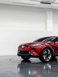 красный, 2015, scion, c-hr, кроссовер, концепт