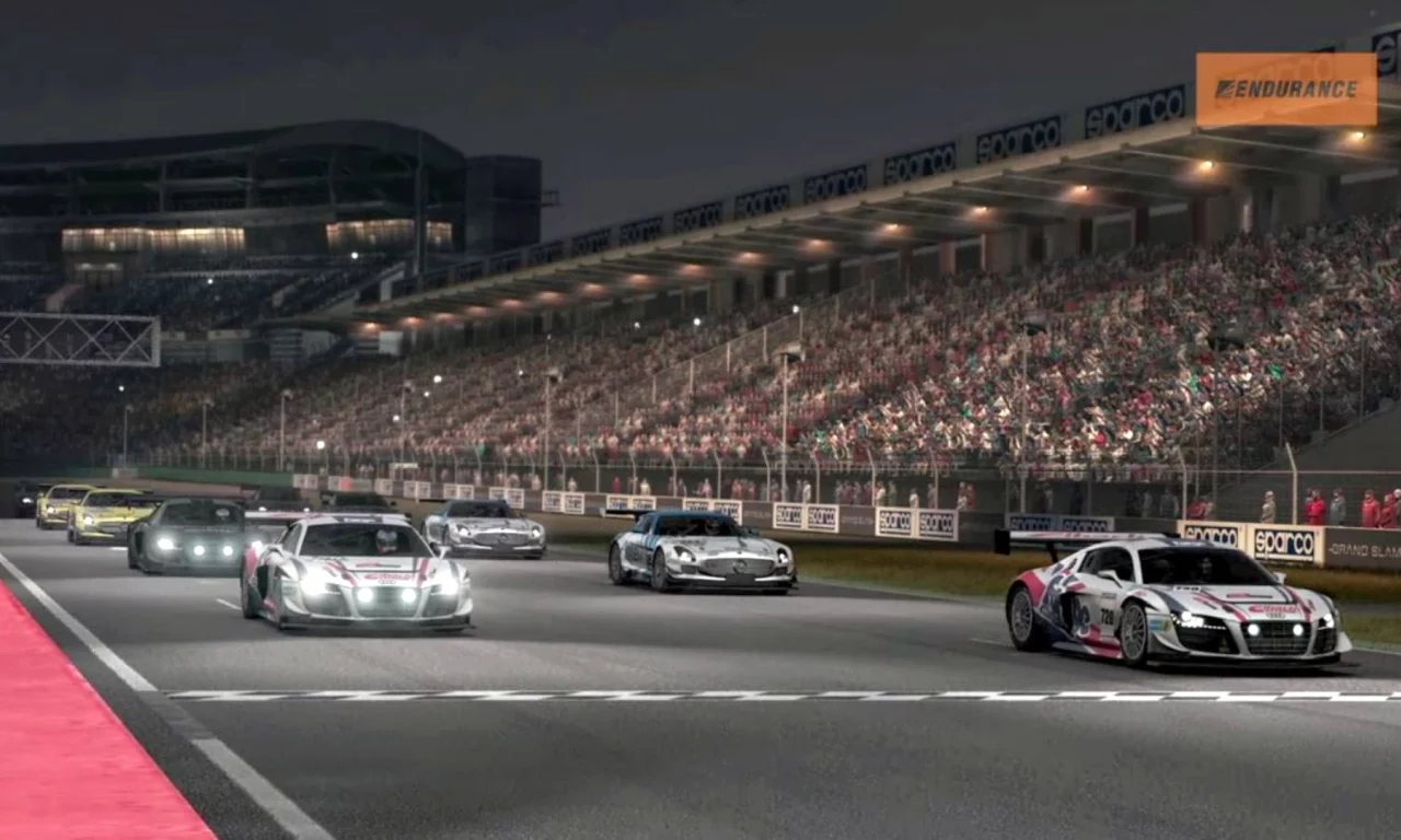 GRID, Autosport, гонка, ночь, крутые тачки