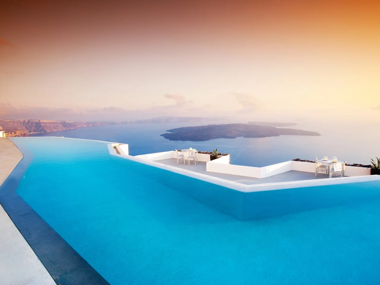 санторини, греция, greece, pool, santorini, бассейн, отель