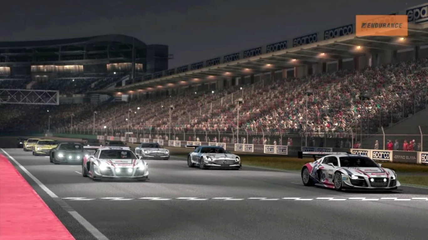 GRID, Autosport, гонка, ночь, крутые тачки