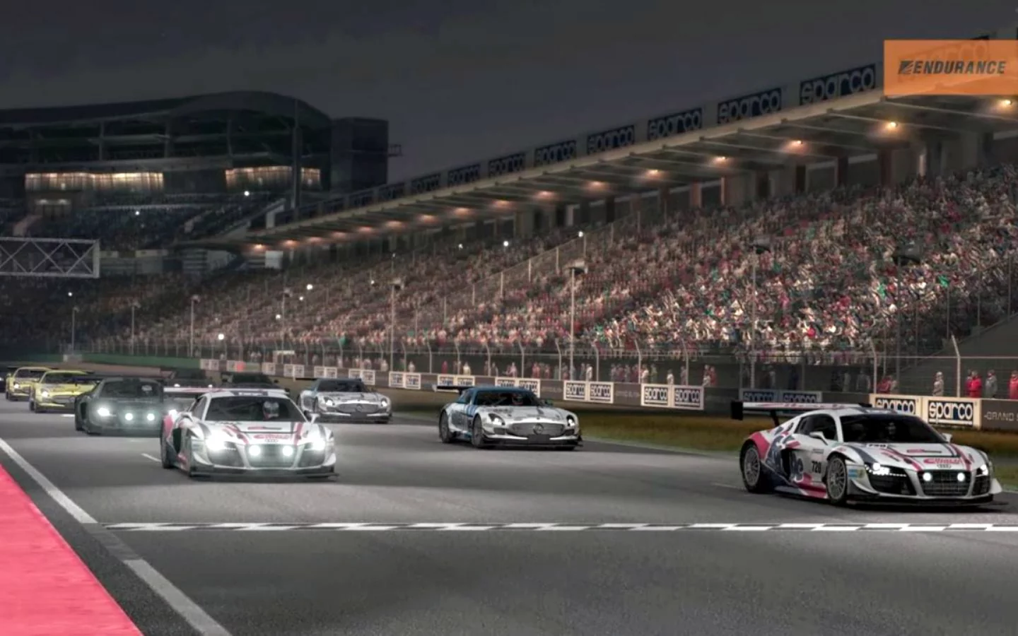 GRID, Autosport, гонка, ночь, крутые тачки