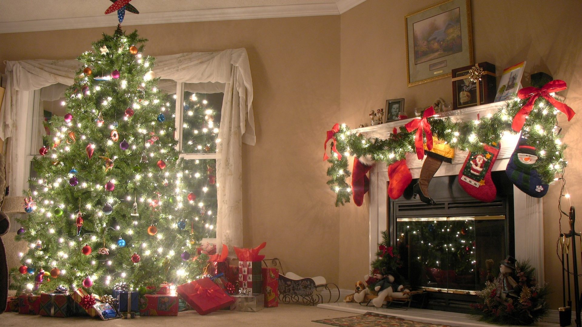 Рождественская елка дома