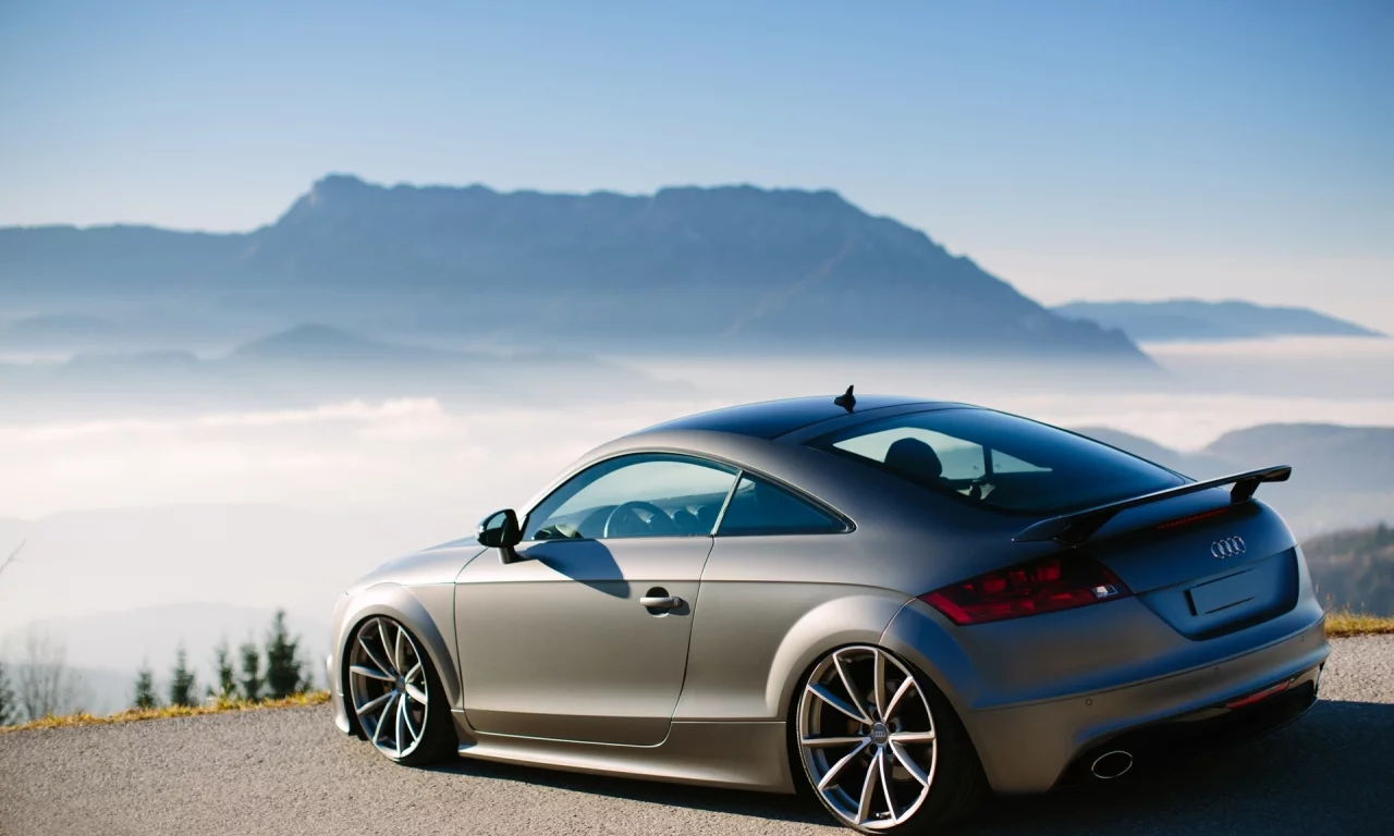 audi tt, austria, тюнинг, туман, горы