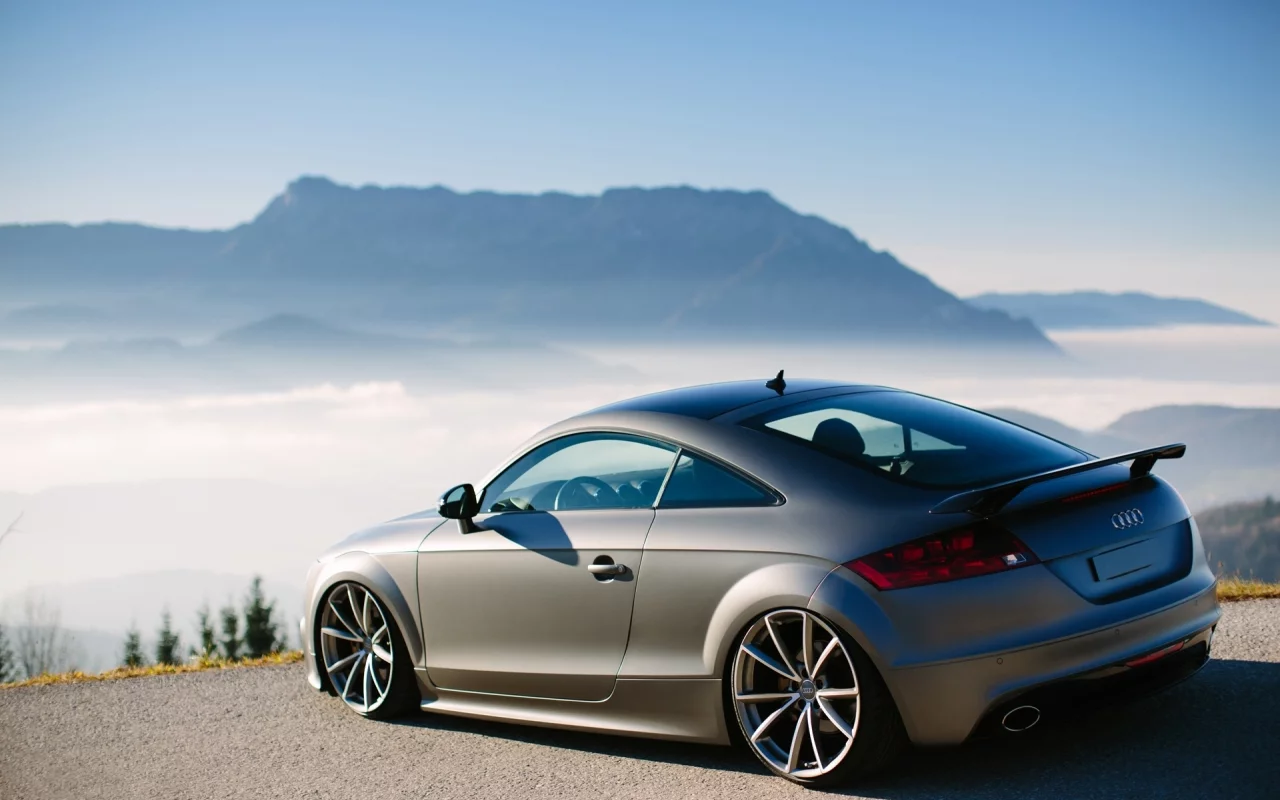 audi tt, austria, тюнинг, туман, горы