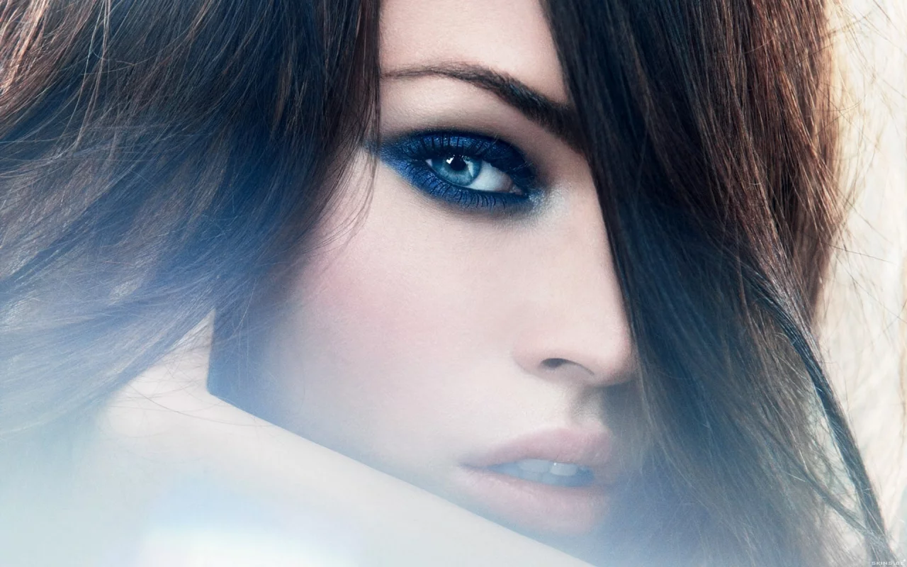модель, megan fox, лицо, актриса, волосы, девушка, взгляд