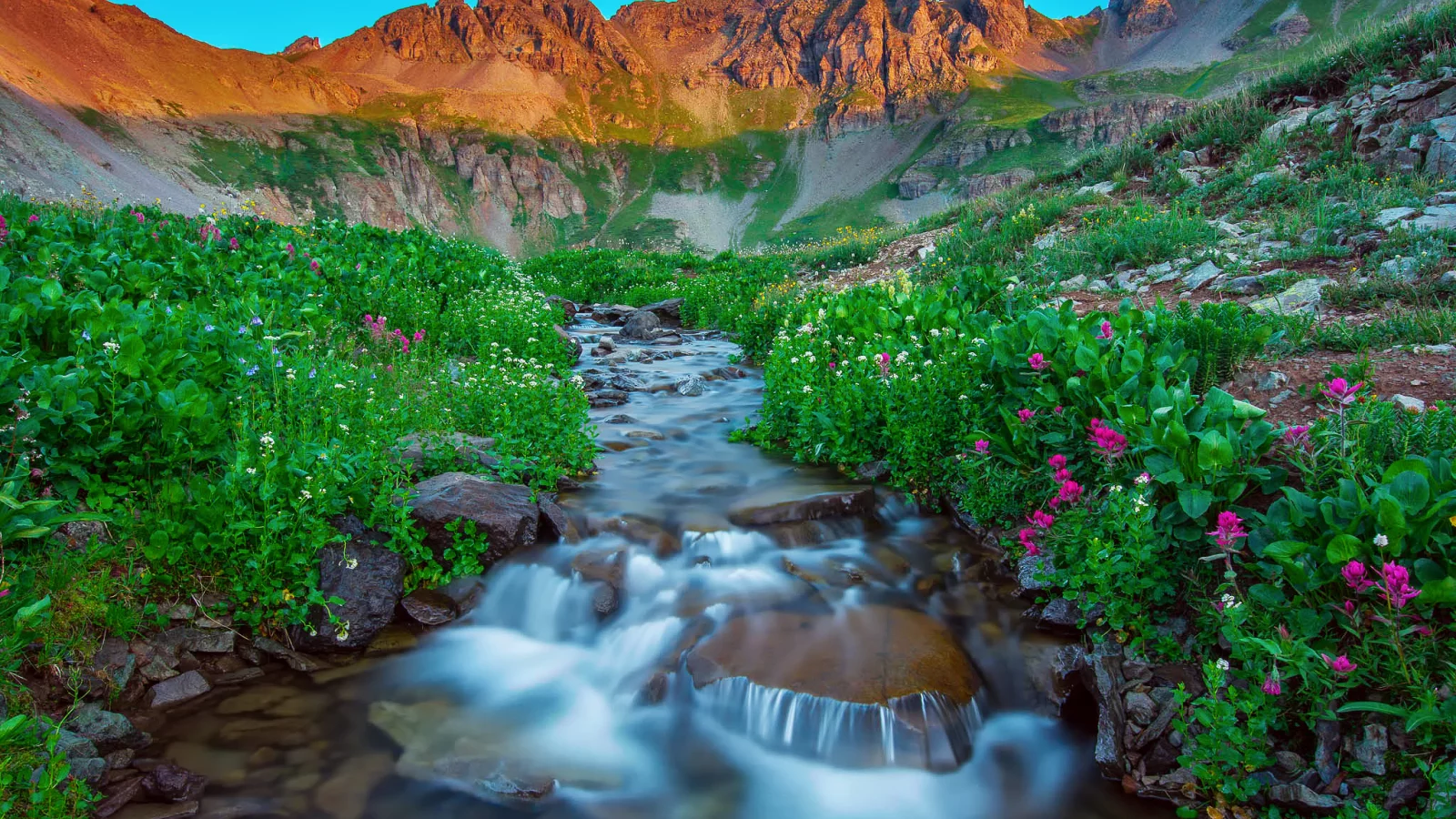 san juan mountains, природа, горы, сша, silverton colorado, утро, лето
