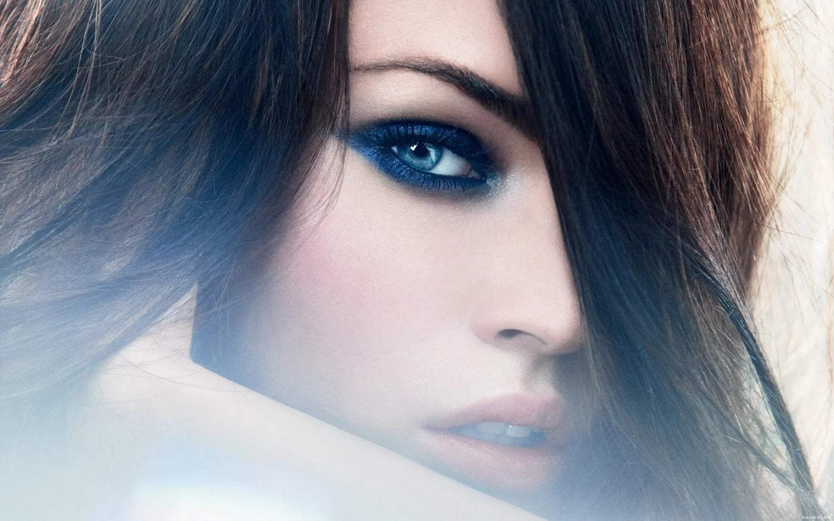 модель, megan fox, лицо, актриса, волосы, девушка, взгляд