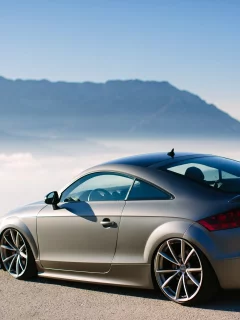 audi tt, austria, тюнинг, туман, горы