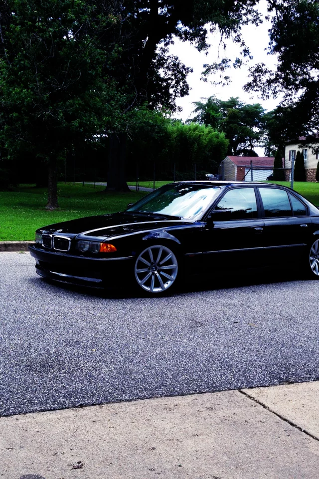бумер, черная, 750il, bmw, бмв, e38