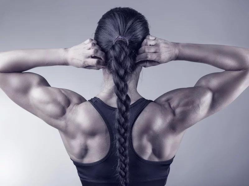 спорт, сила, девушка