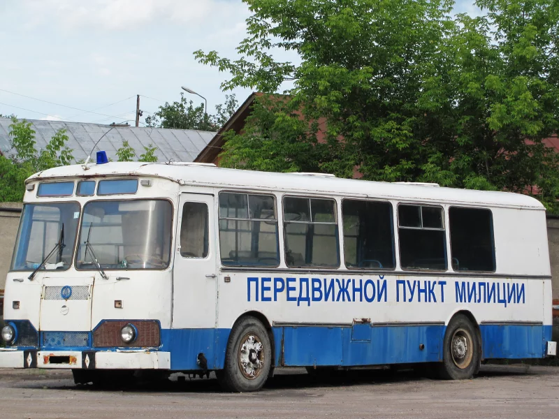 автобус, лиаз, пенза, асфальт, гараж, милиция