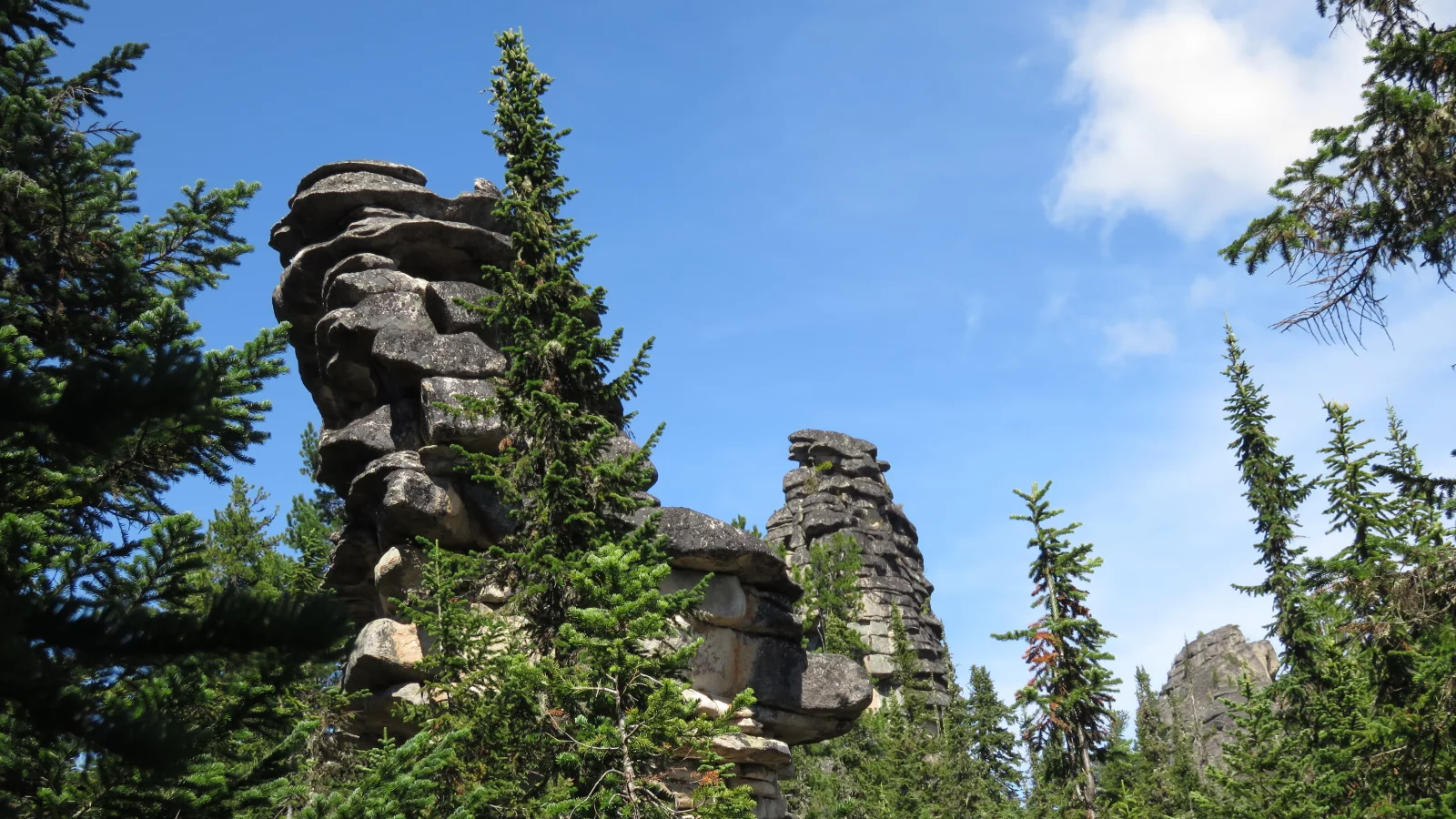 горы, каменный городок, саяны, тп