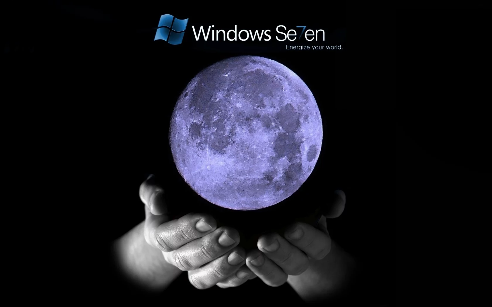 планета, руки, windows