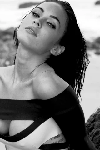 megan fox , меган фокс , взгляд