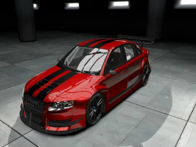 shift 2 unleashed, audi s4, красный